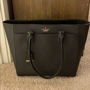 Kate spade black large Street Havana